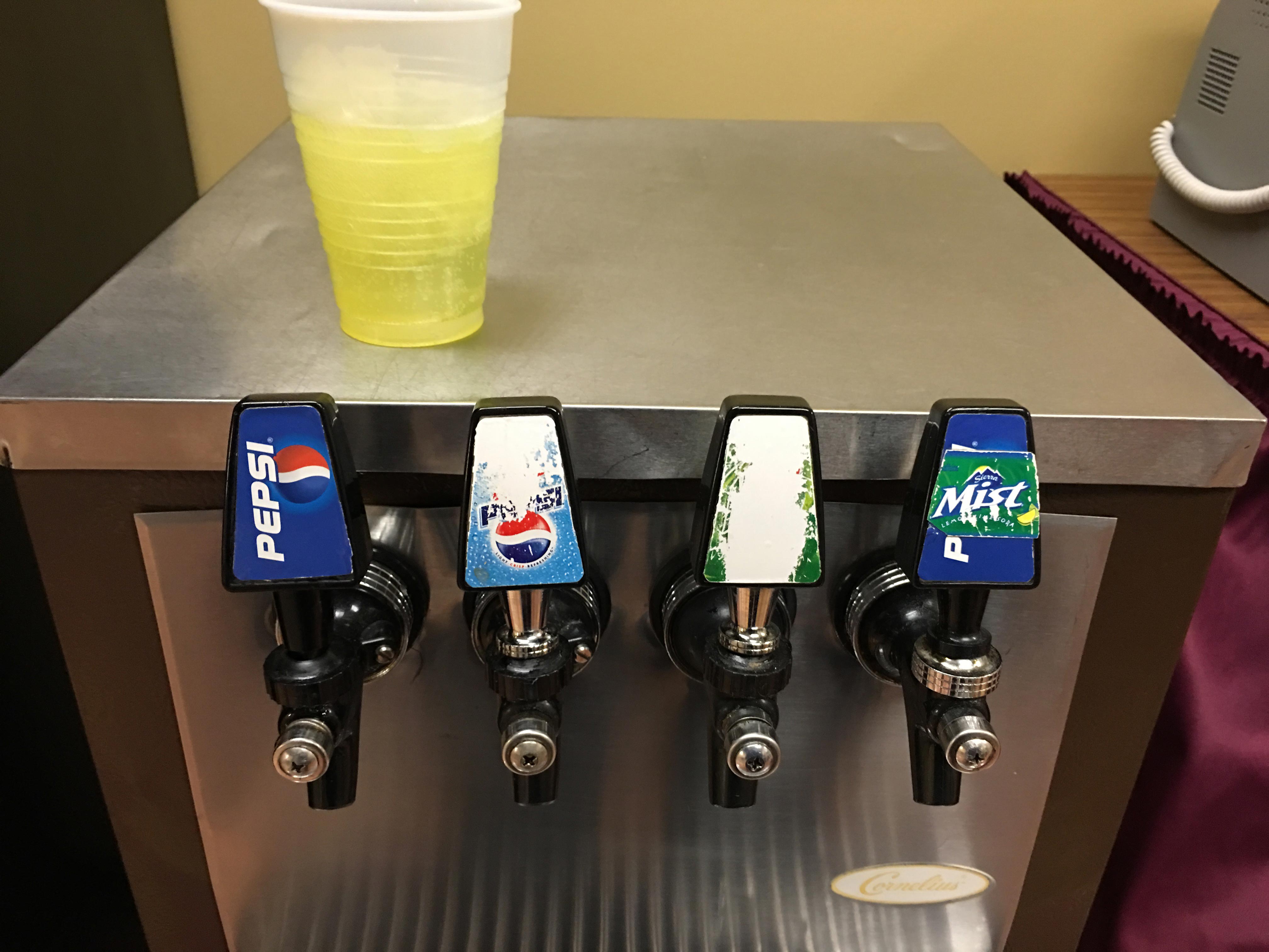 soda on tap