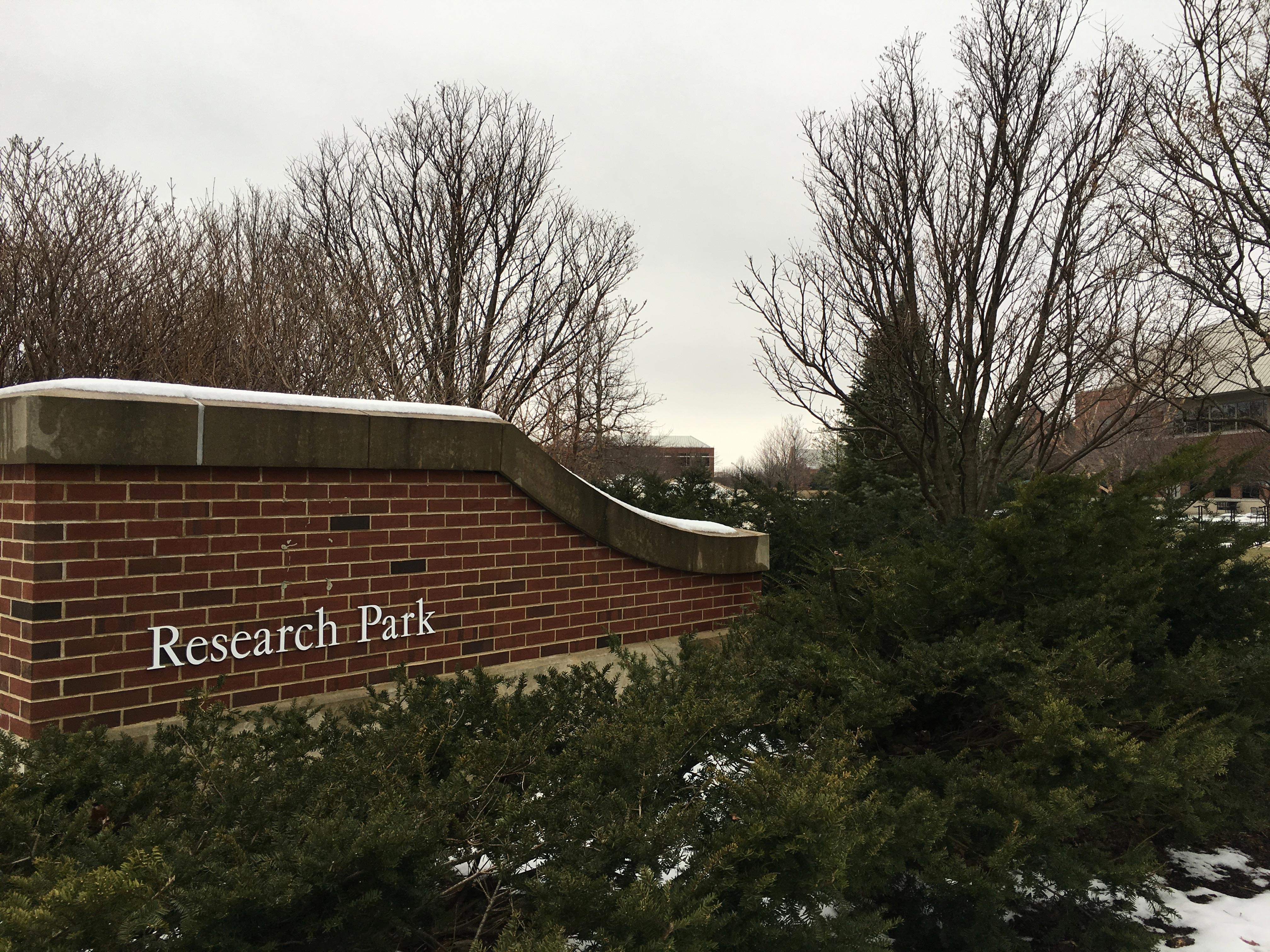 Research Park sign